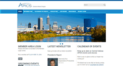 Desktop Screenshot of apics-cind.org